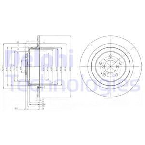 DELPHI Piduriketas BG4154