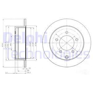 DELPHI Piduriketas BG4198