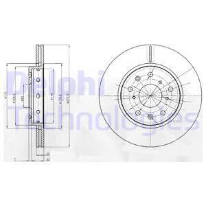 DELPHI Piduriketas BG4208