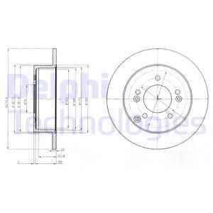 DELPHI Piduriketas BG4260