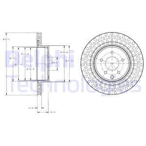 DELPHI Piduriketas BG4307