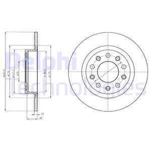 DELPHI Piduriketas BG4315