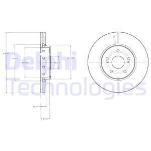 DELPHI Piduriketas BG4342