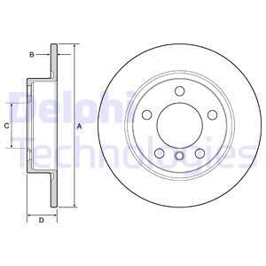 DELPHI Piduriketas BG4561