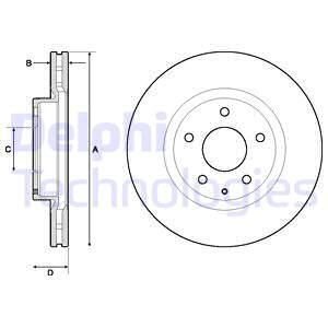 DELPHI Piduriketas BG4713C