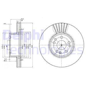 DELPHI Piduriketas BG739