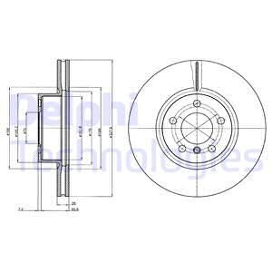 DELPHI Piduriketas BG9108