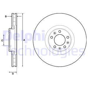 DELPHI Piduriketas BG9151C