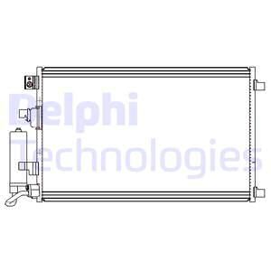 DELPHI Конденсатор, кондиционер CF20312