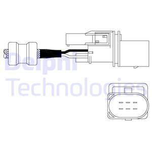 DELPHI Лямбда-зонд ES11014-12B1
