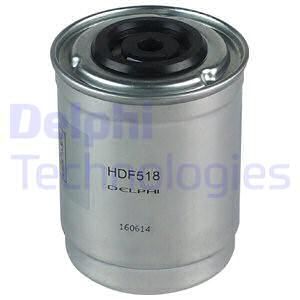 DELPHI Топливный фильтр HDF518
