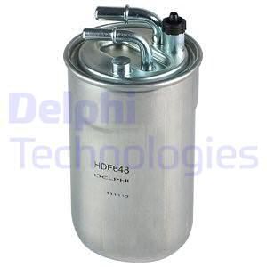 DELPHI Топливный фильтр HDF648