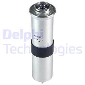 DELPHI Топливный фильтр HDF687