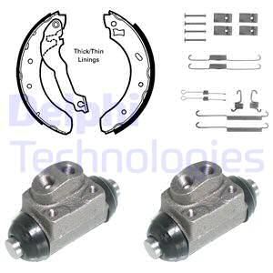 DELPHI Комплект тормозных колодок KP898