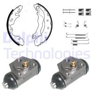 DELPHI Piduriklotside komplekt,seisupidur KP939