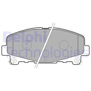 DELPHI Piduriklotsi komplekt,ketaspidur LP2166