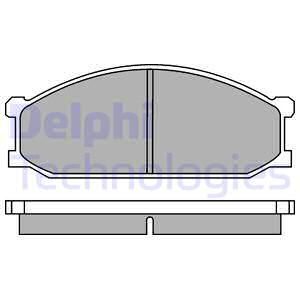 DELPHI Piduriklotsi komplekt,ketaspidur LP280