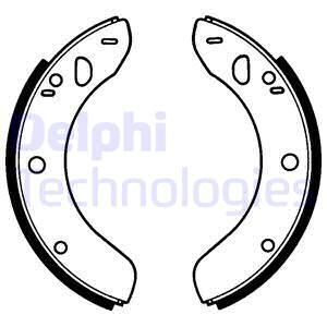 DELPHI Комплект тормозных колодок LS1020