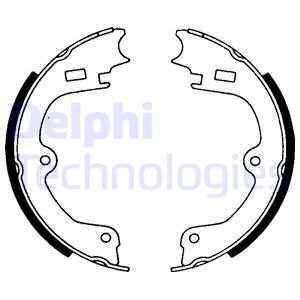 DELPHI Piduriklotside komplekt,seisupidur LS1373