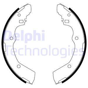 DELPHI Piduriklotside komplekt,seisupidur LS1853