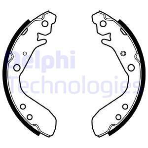 DELPHI Комплект тормозных колодок LS1984