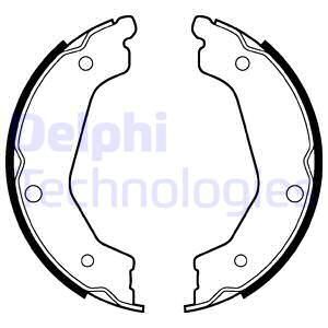 DELPHI Piduriklotside komplekt,seisupidur LS2043