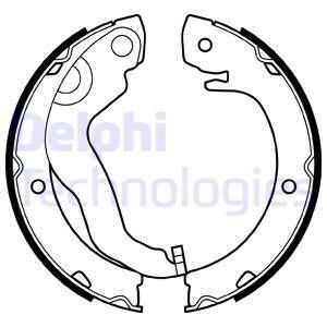 DELPHI Piduriklotside komplekt,seisupidur LS2051