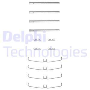 DELPHI Lisakomplekt, ketaspiduriklotsid LX0030