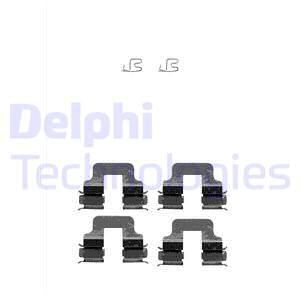 DELPHI Lisakomplekt, ketaspiduriklotsid LX0342