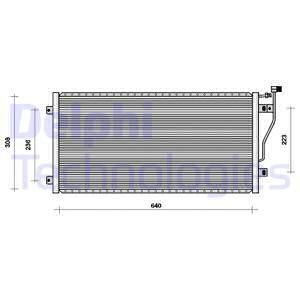 DELPHI Kondensaator,kliimaseade TSP0225008