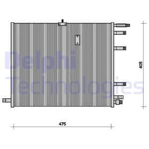 DELPHI Kondensaator,kliimaseade TSP0225070