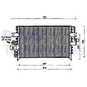 DELPHI Kondensaator,kliimaseade TSP0225087