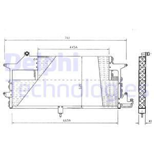 DELPHI Kondensaator,kliimaseade TSP0225144