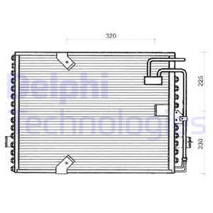 DELPHI Kondensaator,kliimaseade TSP0225239