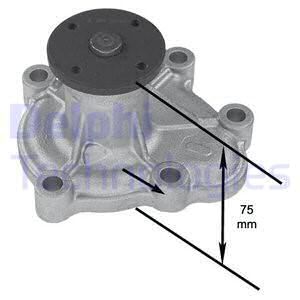 DELPHI Водяной насос WP1894