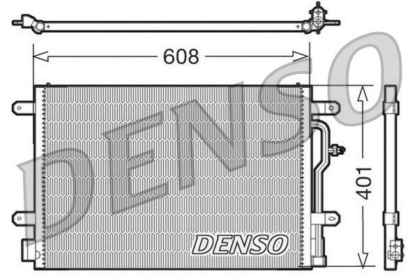 DENSO Kondensaator,kliimaseade DCN02012