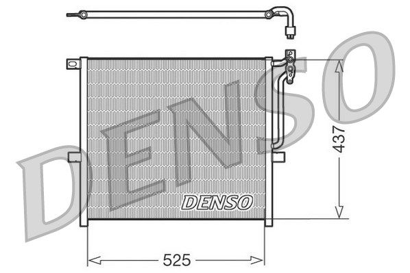 DENSO Kondensaator,kliimaseade DCN05008