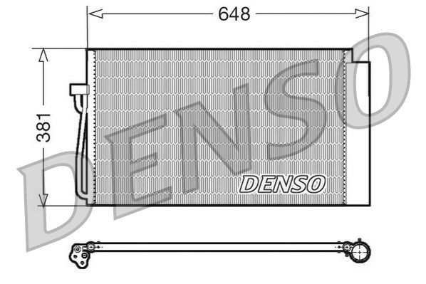 DENSO Kondensaator,kliimaseade DCN05017