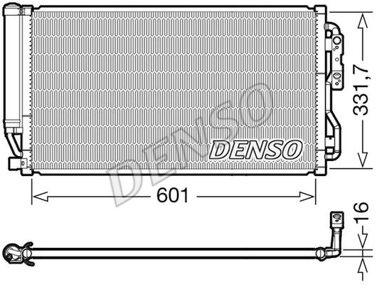 DENSO Kondensaator,kliimaseade DCN05035