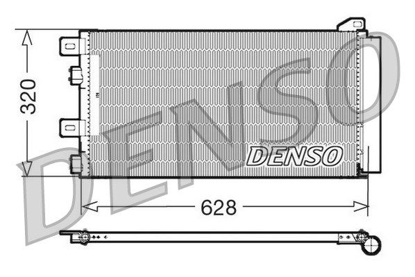 DENSO Kondensaator,kliimaseade DCN05101