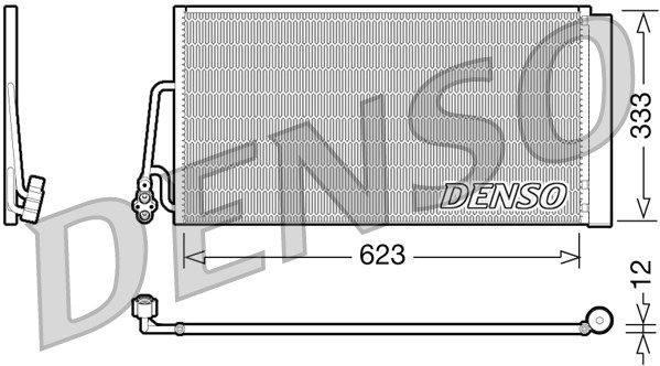DENSO Kondensaator,kliimaseade DCN05102