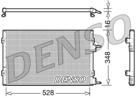 DENSO Kondensaator,kliimaseade DCN06003