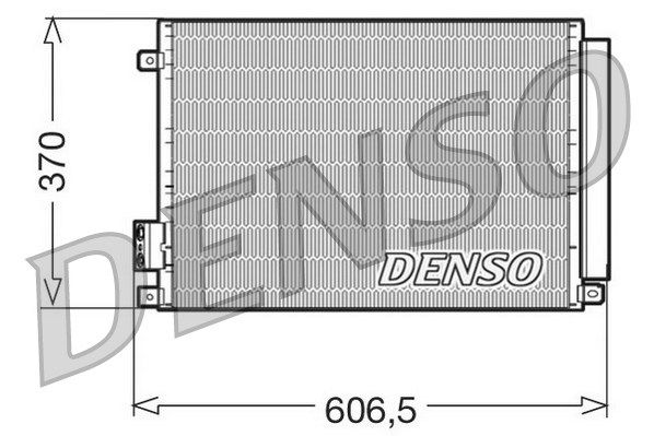 DENSO Kondensaator,kliimaseade DCN09045