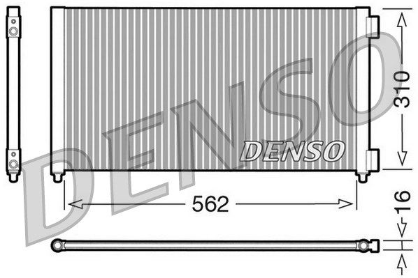 DENSO Kondensaator,kliimaseade DCN09102