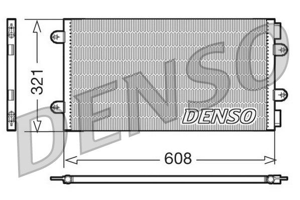 DENSO Kondensaator,kliimaseade DCN09104