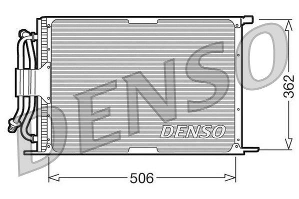 DENSO Kondensaator,kliimaseade DCN10005