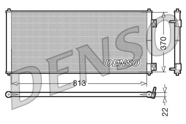 DENSO Kondensaator,kliimaseade DCN10018