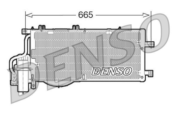 DENSO Kondensaator,kliimaseade DCN20016