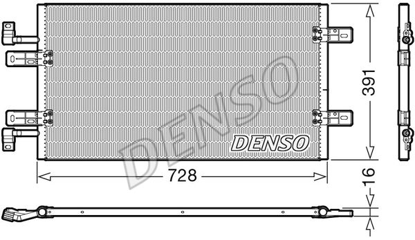 DENSO Kondensaator,kliimaseade DCN20019