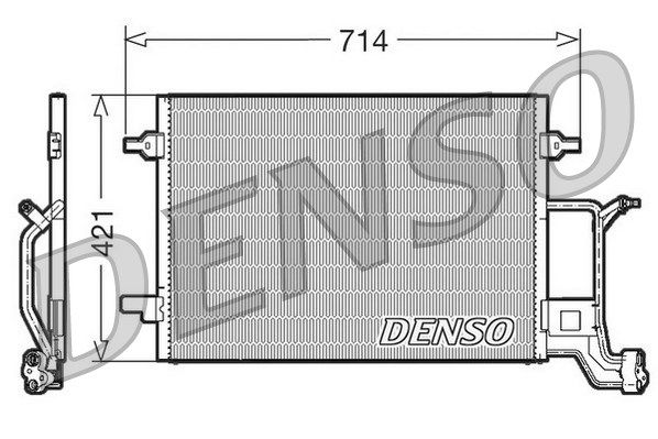 DENSO Kondensaator,kliimaseade DCN32019
